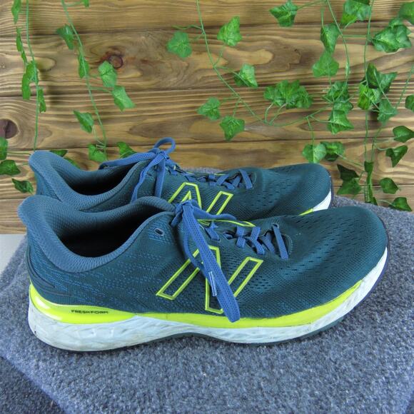 New Balance Men's Fresh Foam‎ X 880 Sneaker Green Synthetic 13 Medium Used 2025 - Picture 3 of 6